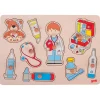 Houten Noppenpuzzel - Bij de Dokter-Goki New