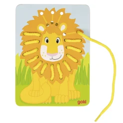 Houten Rijgpuzzels, 3st.>Goki Sale