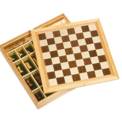 Goki Houten Spellenset, 2in1 Best