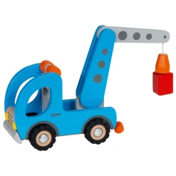 Houten Takelwagen met Aanhanger-Goki Best