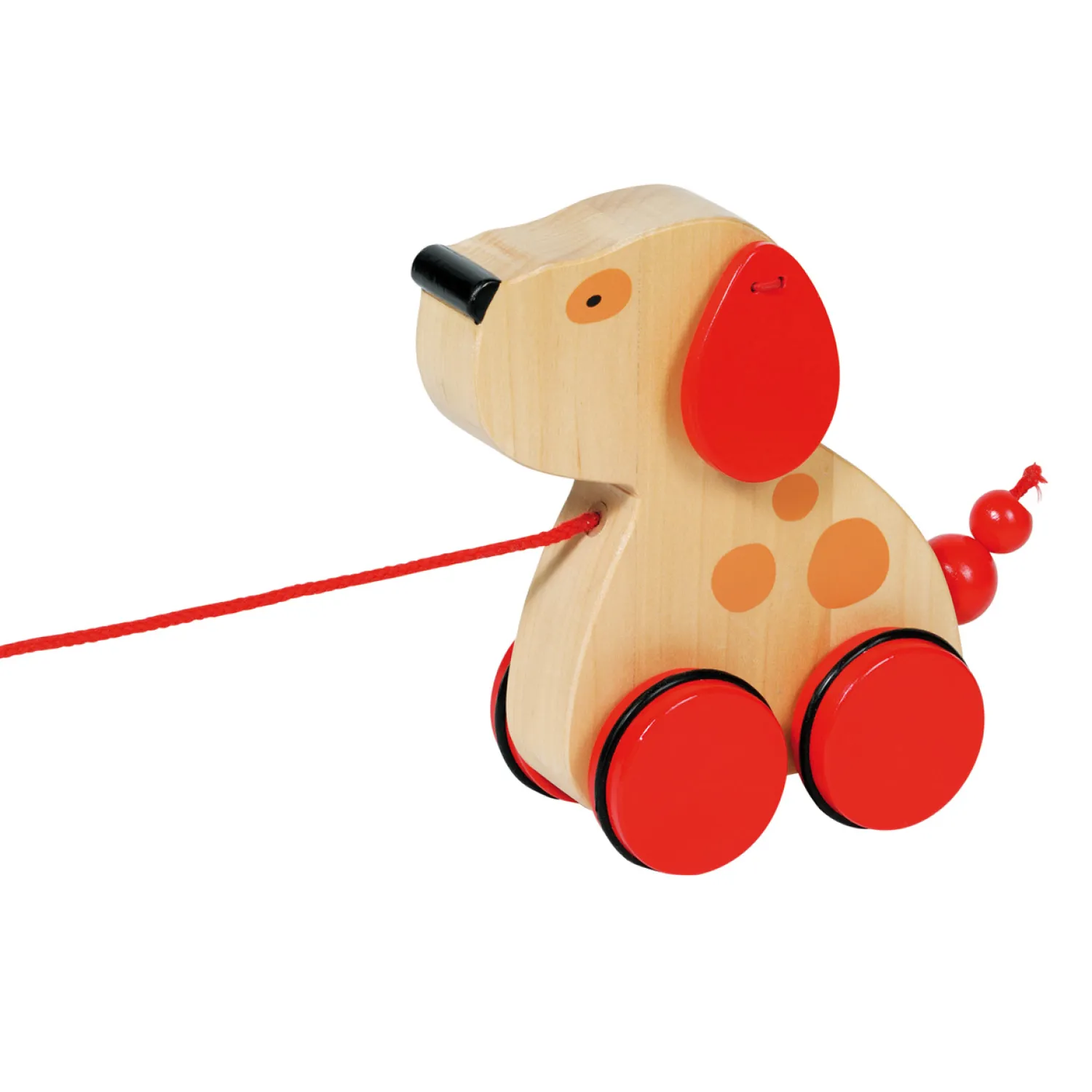 Houten Trekdier Hond>Goki