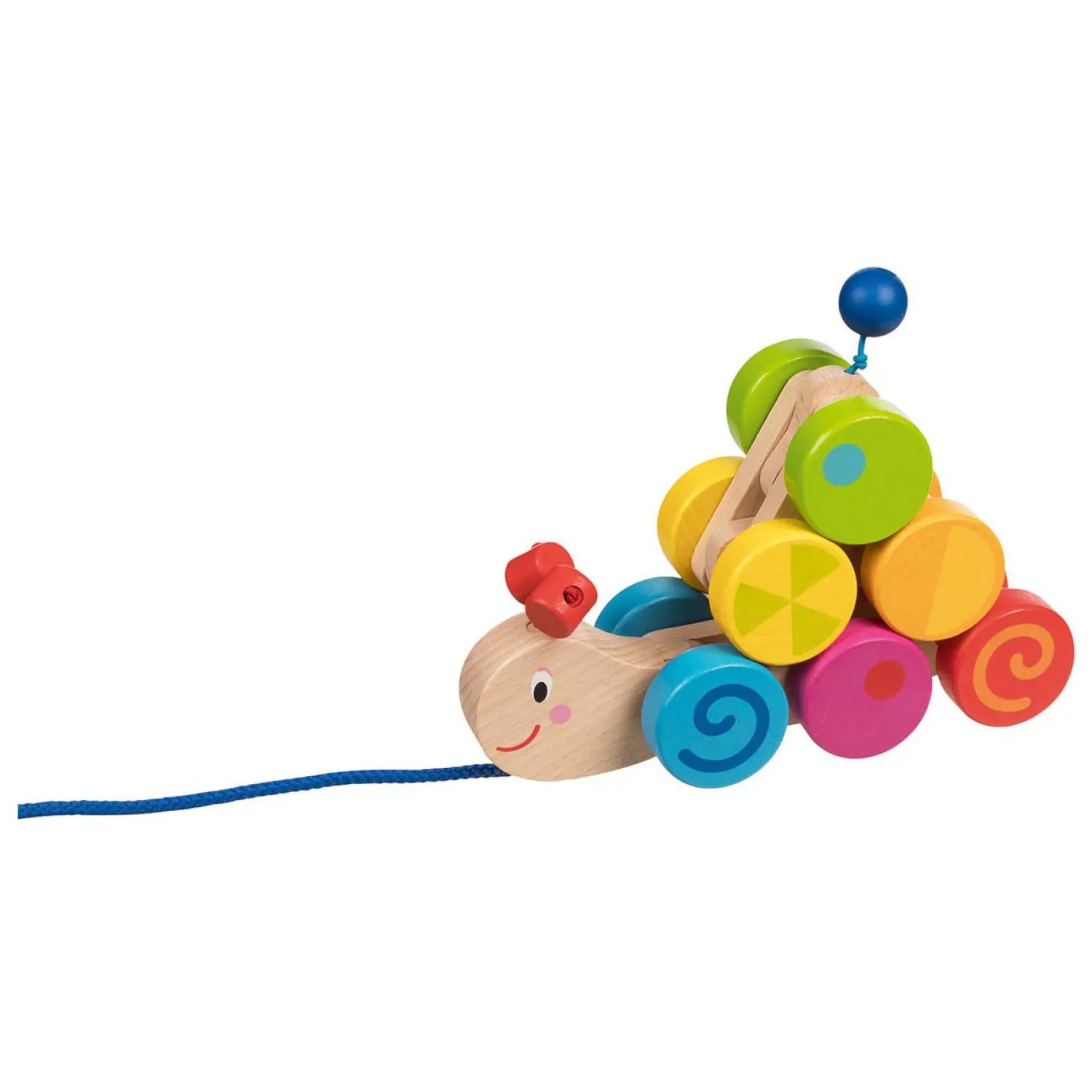 Houten Trekdier Rups>Goki Best