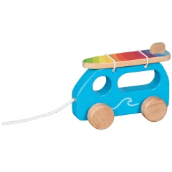 Goki Houten Trekfiguur Surfwagen Best