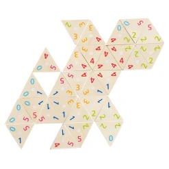 Houten Tri-Domino Spel-Goki Outlet