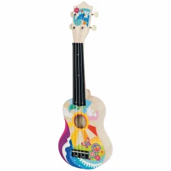 Houten Ukelele Flower Power-Goki Sale