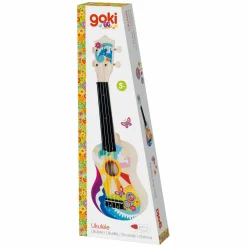 Houten Ukelele Flower Power-Goki Sale