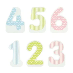 Houten Verjaardagstrein, 10dlg.-Goki Outlet