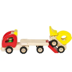 Houten Vrachtwagen Dieplader-Goki