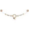 Goki Houten Wandelwagenketting Ster Grijs met Clips Hot
