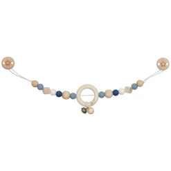 Goki Houten Wandelwagenketting Ster Blauw met Clips Sale