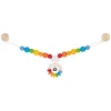 Goki Houten Wandelwagenketting Regenboog met Clips Hot