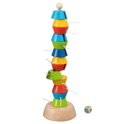 Houten Wiebeltoren Spel, 15dlg.>Goki Online