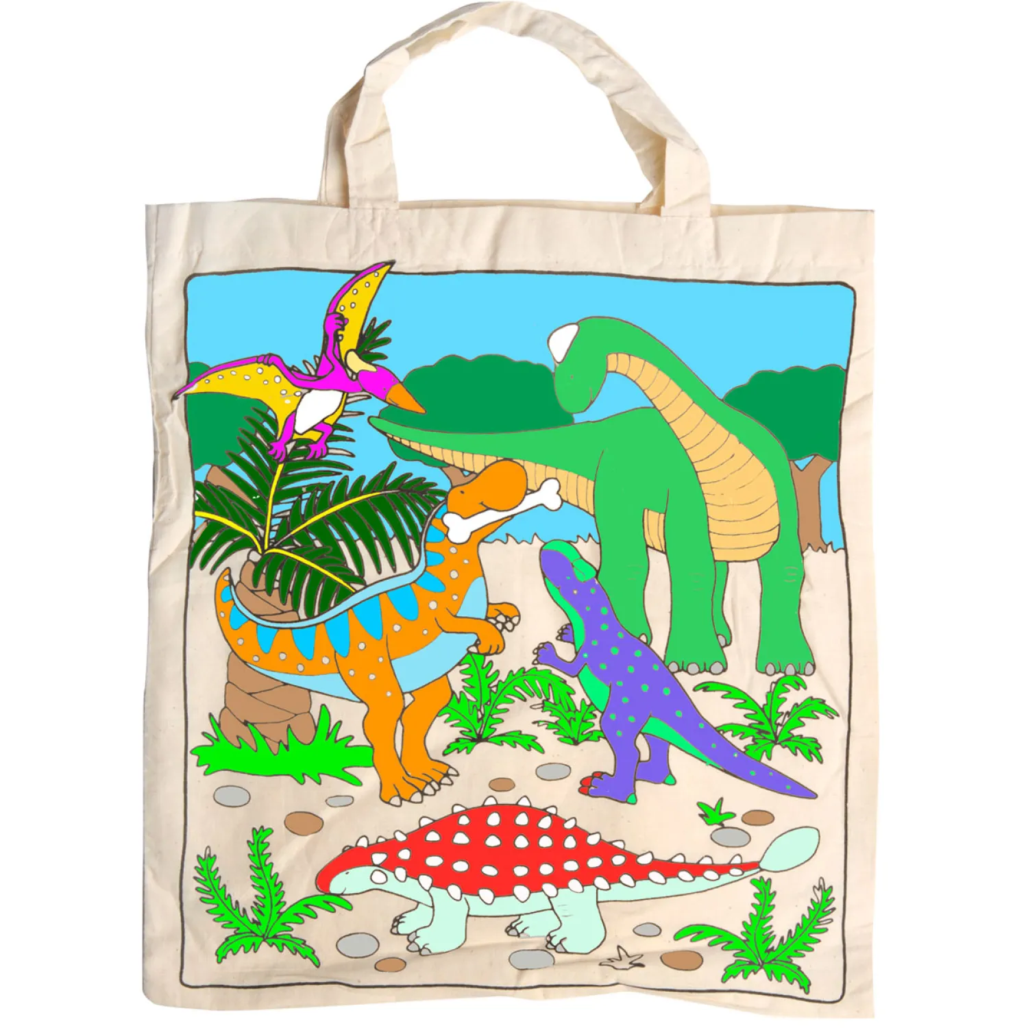 Katoenen Tas - Dinosaurus>Goki Outlet