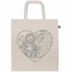 Goki Katoenen Tas Hart Sale