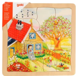 4-lagen Puzzel Seizoenen, 54st.>Goki Best