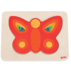 Goki Lagenpuzzel Vlinder, 5 Lagen