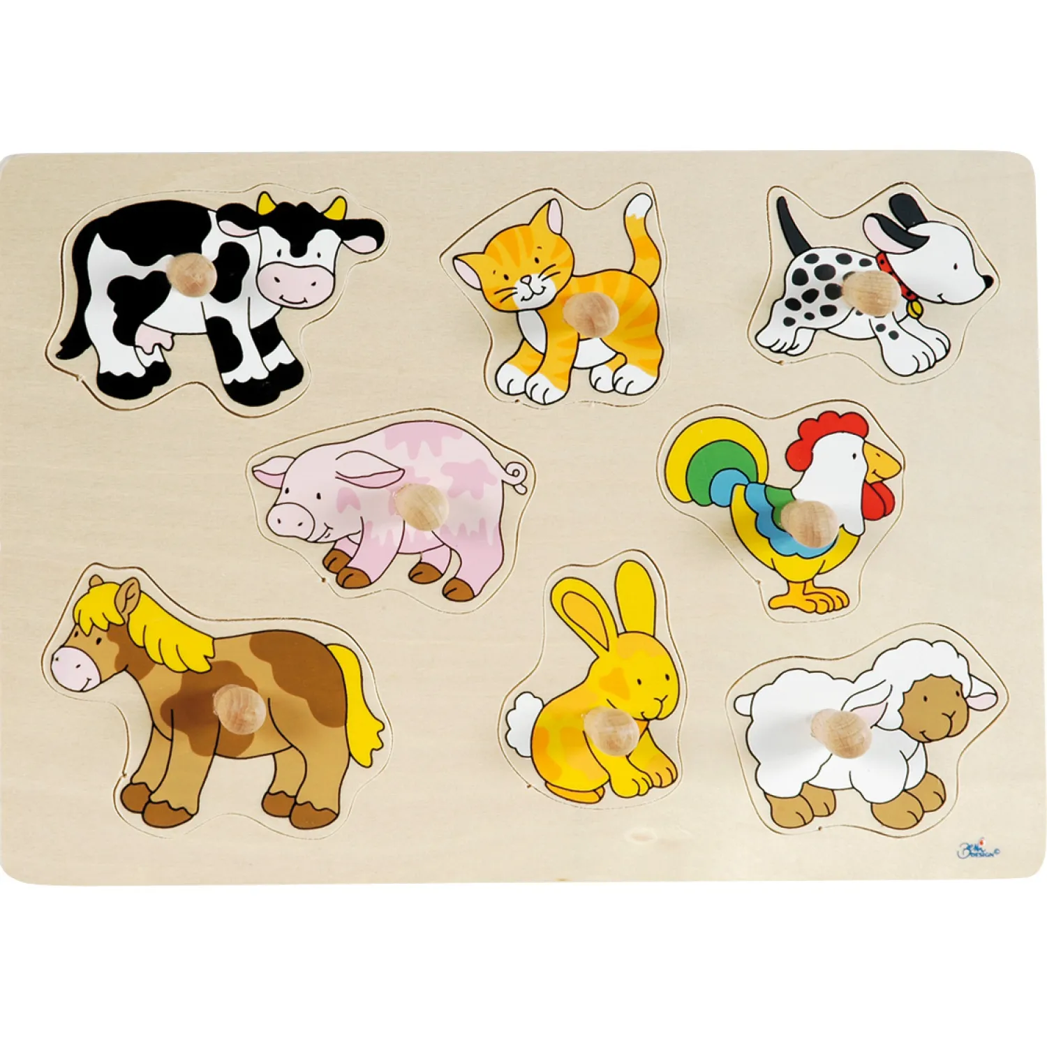 Noppenpuzzel Dieren-Goki