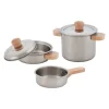Goki Pannen Kookset Metaal, 5dlg. Clearance