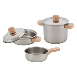 Goki Pannen Kookset Metaal, 5dlg. Clearance