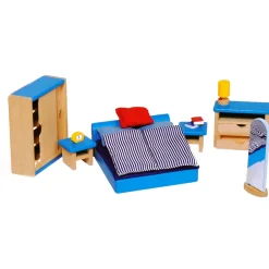 Poppenhuis Meubeltjes Slaapkamer-Goki New