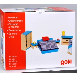 Poppenhuis Meubeltjes Slaapkamer-Goki New
