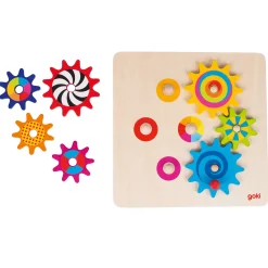 Goki Tandwiel Puzzel, 8dlg. Best