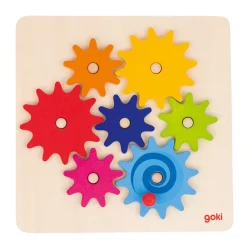 Goki Tandwiel Puzzel, 8dlg. Best