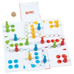XXL Ludo in Kubus Bordspel-Goki Clearance