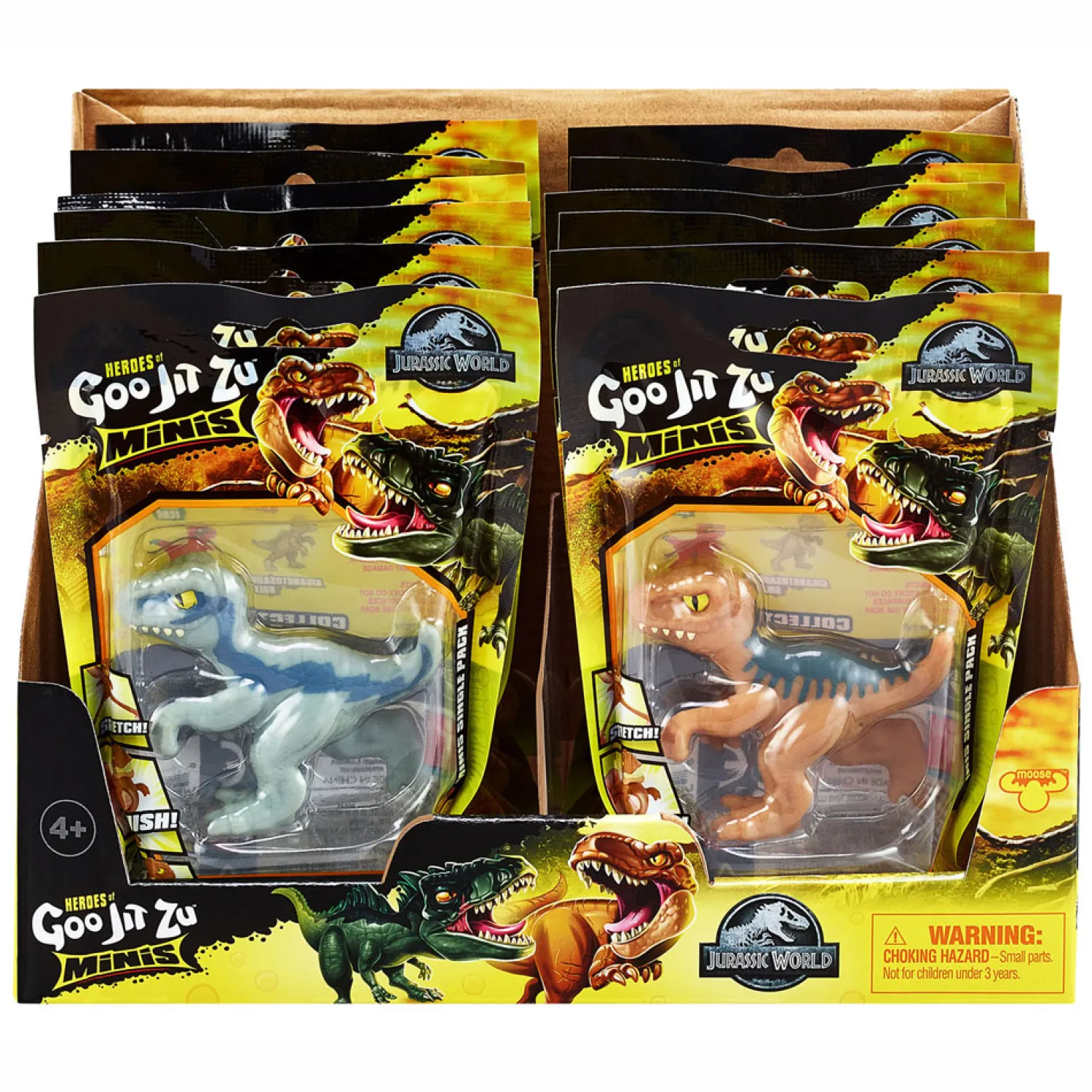 Jurassic Mini Dino Speelfiguur>Goo Jit Zu New
