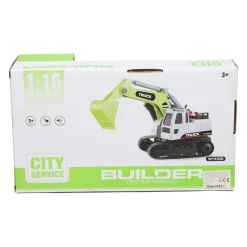 Graafmachine met Rupsbanden met Licht en Geluid- Sale