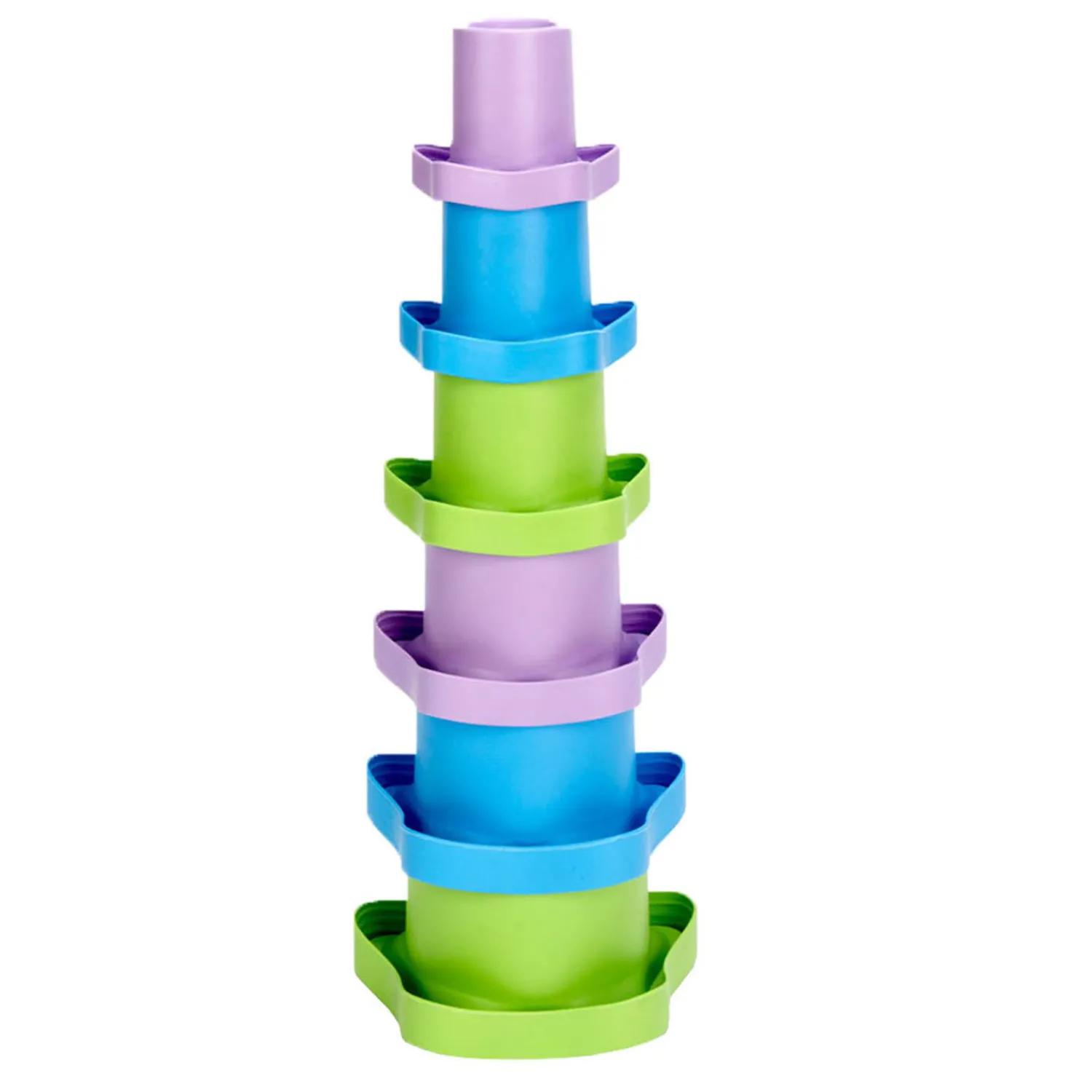 Mijn Eerste Stapelbekers, 6dlg.-Green Toys Discount
