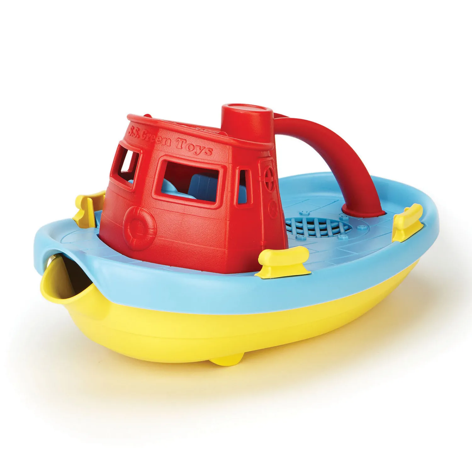 Sleepboot - Rood/Blauw>Green Toys Best
