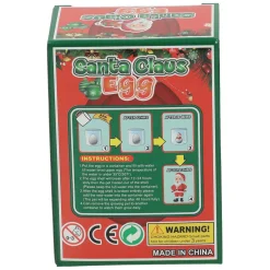 Groei-Ei Kerstman/Sneeuwpop, 6cm-