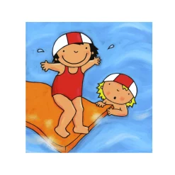 Grote Anna Leert Zwemmen Best