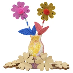 Grote Houten Bloemen, 20st. Clearance