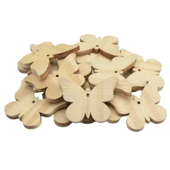 Grote Houten Vlinders, 20st.- Discount