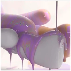 Grote Marmeren Look Beer Gietset - incl 5 Neon verfkleuren><noscript><img width=