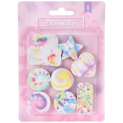 Gummen Set Tie Dye, 8st.> Clearance