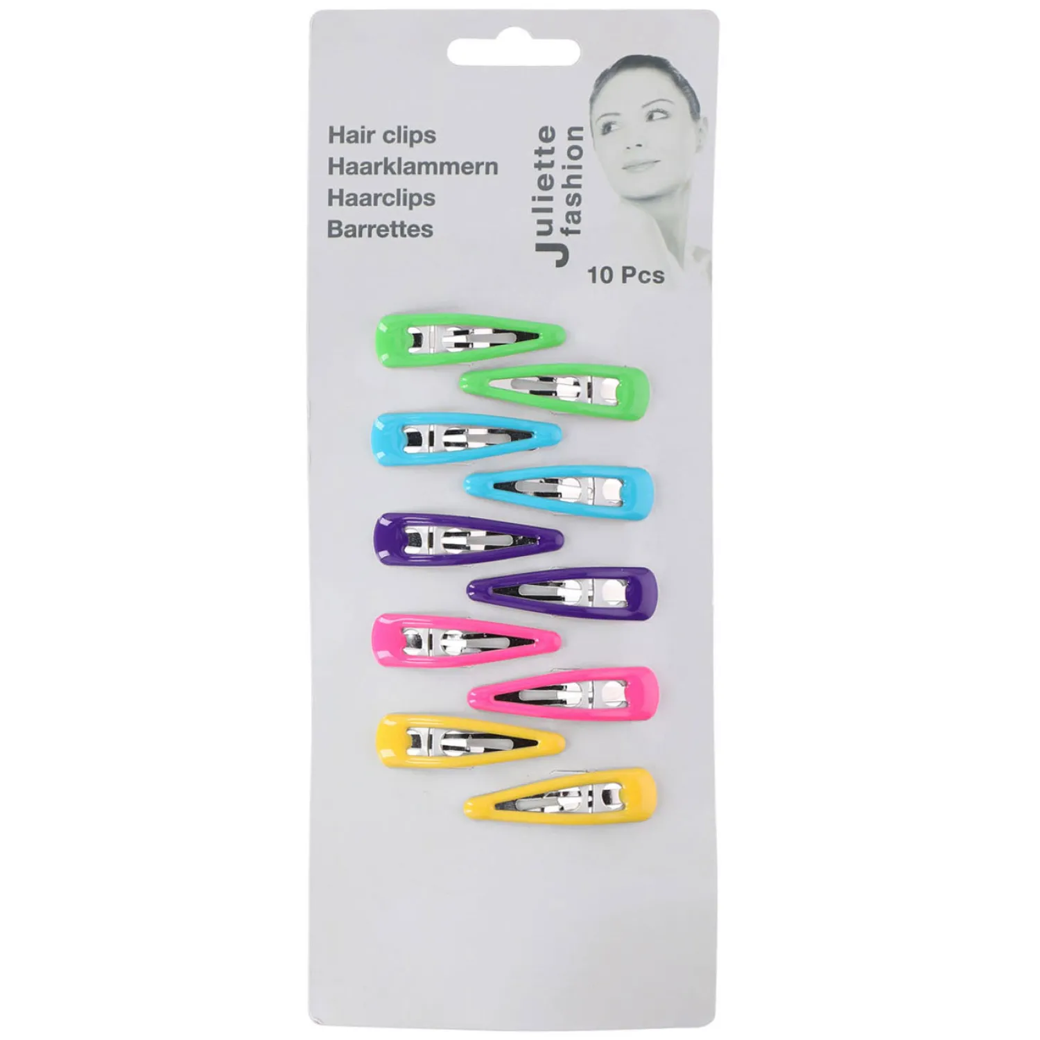 Haarclips Kleur, 10st. Online