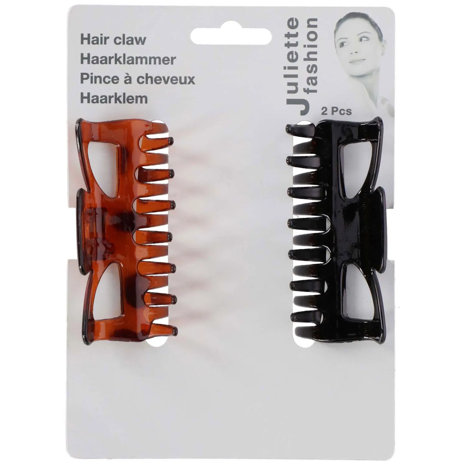 Haarklem 9cm, 2st.> Hot