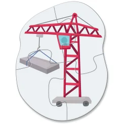 4 Eerste Puzzels Bouwplaats-Haba Online