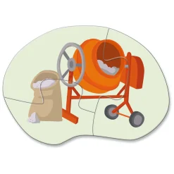 4 Eerste Puzzels Bouwplaats-Haba Online