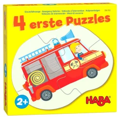 4 Eerste Puzzels Hulpvoertuigen>Haba Best