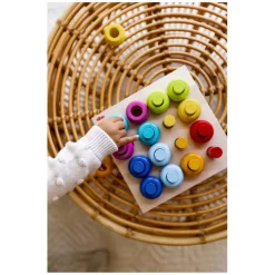 Houten Insteekspel Kleurenringen, 33dlg.-Haba New