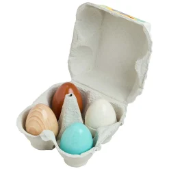 Houten Speeleieren in Eierdoos, 6dlg.-Haba New