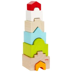 Houten Stapeltoren Huis op Huis>Haba