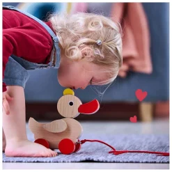 Haba Houten Trekfiguur Eend Best