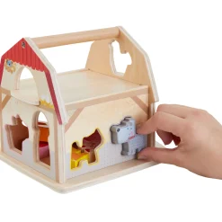 Houten Vormenstoof Boerderij-Haba Best