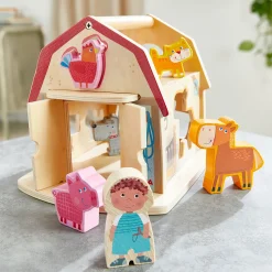 Houten Vormenstoof Boerderij-Haba Best