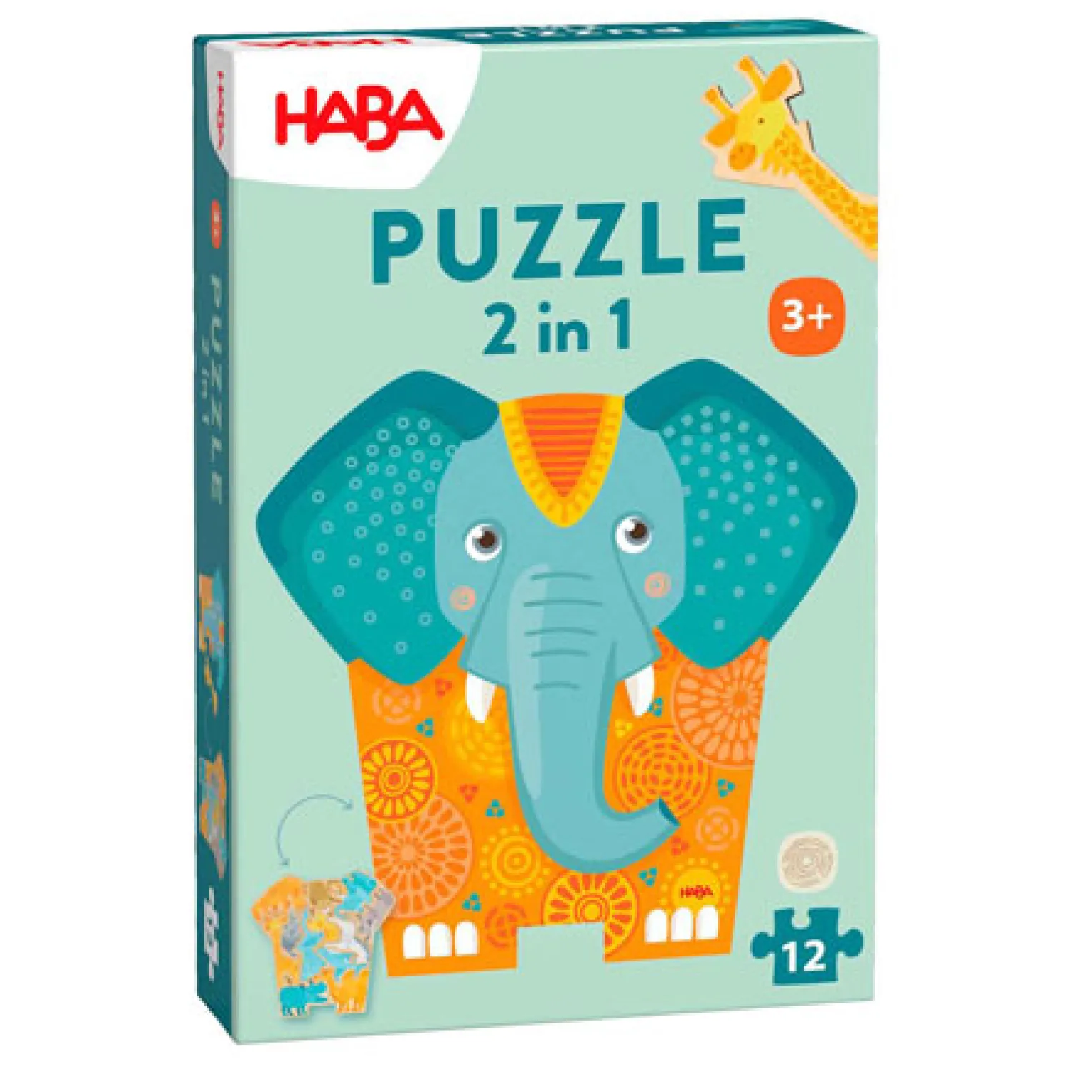 Haba 2in1 Puzzel Olifant Discount